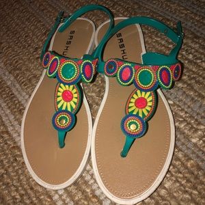 Sashu comfort cute thong sandals